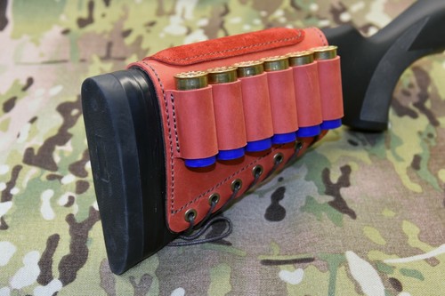 Polsino buttstock rosso con - buttstock,